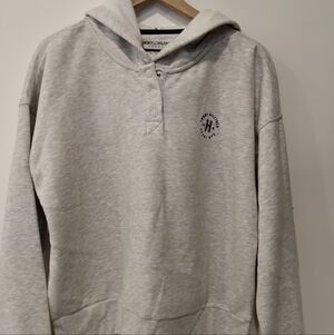New! Women's Tommy Hilfiger Henley Hoodie Nwt